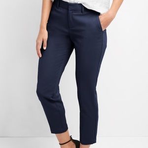 Gap slim crop pants